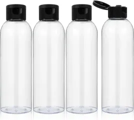 butelki-podrozne-200-ml-przezroczyste-z-klapka-4-sztuki-na-kosmetyki