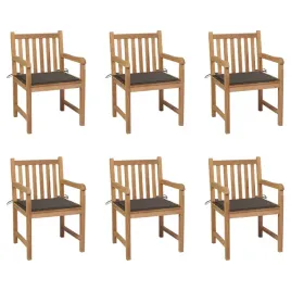 krzesla-ogrodowe-poduszki-taupe-6-szt-lite-drewno-tekowe