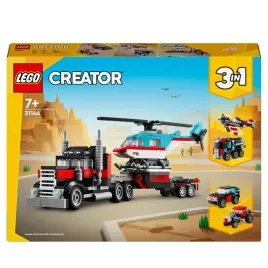 lego-creator-ciezarowka-z-platforma-i-helikopterem-31146-klocki-konstrukcyjne-zestaw-3-w-1-zabawka-dla-dzieci-od-7-lat-270-elementow