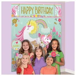 amscan-670735-magical-unicorn-kids-birthday-party-wall-decoration-and-photo