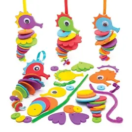 baker-ross-aw679-make-your-own-seahorse-kit-pack-of-6-toddler-art