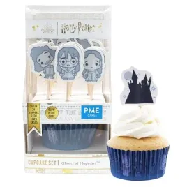 pme-harry-potter-cupcake-cases-and-topper-set-of-24-ghosts-of-hogwarts