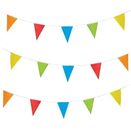baker-ross-fx765-rainbow-coloured-party-bunting-pack-of-2-party