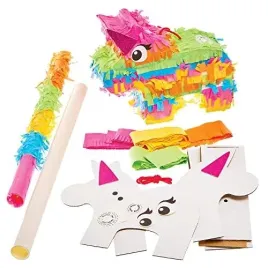 baker-ross-fx904-rainbow-unicorn-pinata-kit-pinata-game-and-decoration