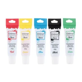 colour-splash-primary-food-colouring-gel-setblack-green-lemon-red-blu