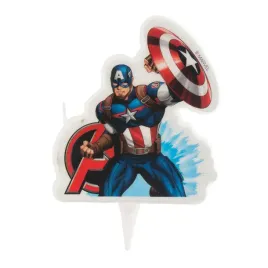 vela-cumpleanos-2d-vengadores-avengers-capitan-red-white-blue-75-cm