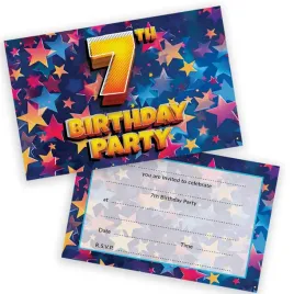 stuff4-7th-birthday-party-invitations-kids-celebration-stars-36-pack-07