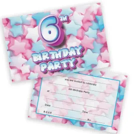 stuff4-6th-birthday-party-invitations-kids-sweet-marshmallow-36-pack-06