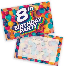 stuff4-8th-birthday-party-invitations-kids-rainbow-balloons-36-pack-008
