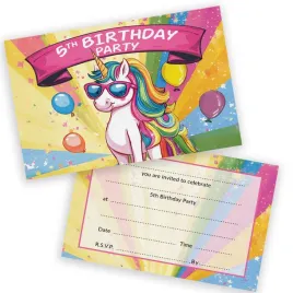 stuff4-5th-birthday-party-invitations-kids-fantasy-unicorn-28-pack-05