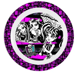 joy-toy-737292-22-cm-monster-high-melamine-dinner-plate-22-centimeters