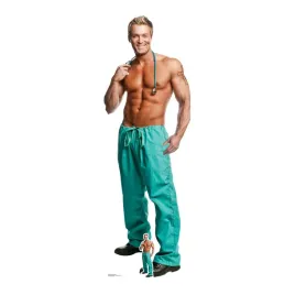 star-cutouts-sc2160-doctor-billy-chippendales-cardboard-cutout-with-large