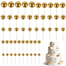 50pcs-gold-cake-ball-topper-set-balls-for-decorating-mixed-size-metallic