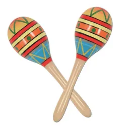 beistle-60951-8-2-piece-mexican-fiesta-wooden-maracas-cinco-de-8-inches