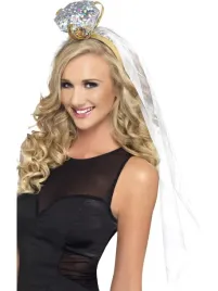 smiffys-womens-ring-hen-night-headband-veil-white-one-size