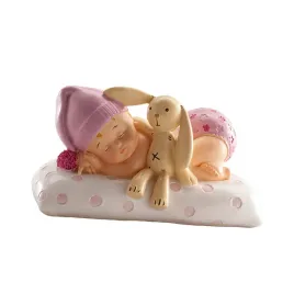 dekora-christening-details-girl-decoration-figure-10-cm-multicolor