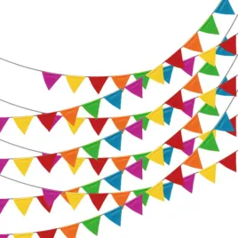 250pcs-multicolor-pennant-banner-loobjoygameblue-green-pink-red-18-x-2