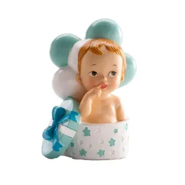 dekora-christening-cake-topper-baby-boy-multicoloured-5-5-cm-x-11-cm