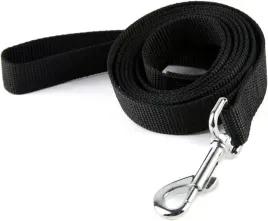 smycz-dla-psa-treningowa-3-m-dluga-linka-nylonowa-czarna-15-cm