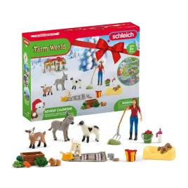 schleich-farm-world-24pc-advent-calendar-2023-fw-kids-ages-multicolor