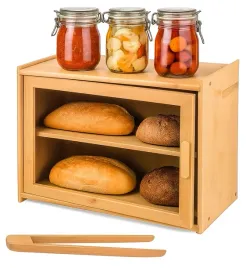 chlebak-bambusowy-pojemnik-zywnosc-przyprawy-polka-szafka-do-kuchni-deska-na-pieczywo-prostokatny-brazowy-40-31-cm