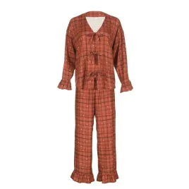 pizama-bambusowa-moo-meadow-plaid