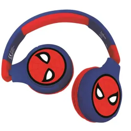 lexibook-spider-man-bluetooth-headphones-hpbt010sp-red-one-size
