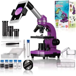 bresser-biolux-sel-junior-student-microscope-with-smartphone-purple