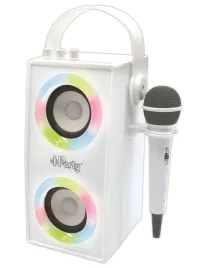 lexibook-iparty-bluetooth-karaoke-speaker-btp180z-white