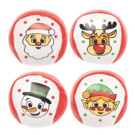 baker-ross-fc251-christmas-mini-soft-balls-pack-of-8-assorted-small