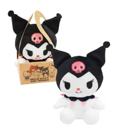 joy-toy-kuromi-plush-14-cm-in-cardboard-bag-intense-green-black-white