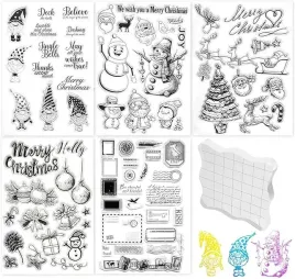 stemple-swiateczne-pieczatki-silikonowe-bloczek-akrylowy-scrapbooking-diy