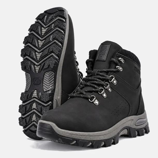 BUTY DAMSKIE BIG STAR SPORTOWE OUTDOOR CZARNE UU274284-41