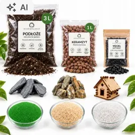 zestaw-startowy-do-lasu-w-sloiku-diy-podloze-zwirek-keramzyt-mikroklimat-kamienie-materialy-florystyczne-drenaz-roslinny