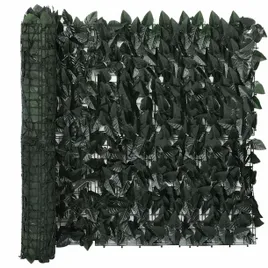 parawan-balkonowy-ciemnozielone-liscie-400x75-cm