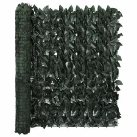 parawan-balkonowy-ciemno-zielone-liscie-300x100-cm