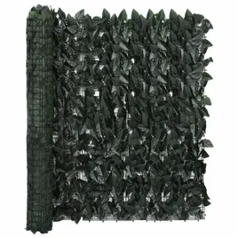 parawan-balkonowy-ciemnozielone-liscie-500x100-cm