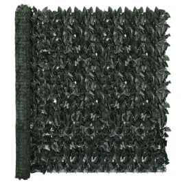 parawan-balkonowy-ciemnozielone-liscie-500x150-cm