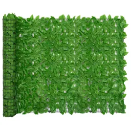 parawan-balkonowy-zielone-liscie-300x150-cm