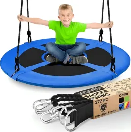 serenelife-tree-swing-seat-large-round-saucer-kids-swings-one-size