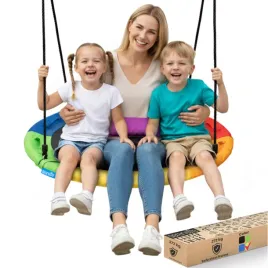serenelife-tree-swing-seat-large-round-saucer-kids-swings-one-size