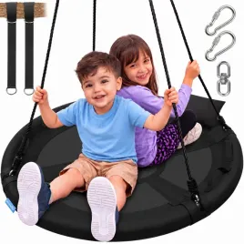 serenelife-tree-swing-seat-large-round-saucer-kids-swings-one-size