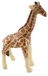 folat-20272-giraffe-inflatable-yellow-single-standard-size