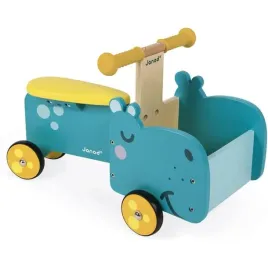 janod-wooden-ride-on-hippopotamus-blue-yellow-60-x-29-x-37-cm