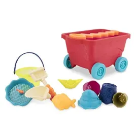 b-toys-wavy-wagon-red-water-play-travel-beach-buggy-11-funky