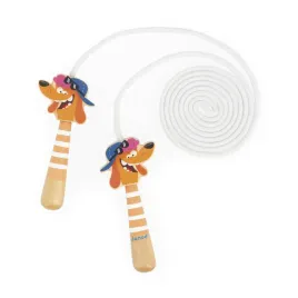 janod-adjustable-skipping-rope-for-children-wooden-dog-head-handles