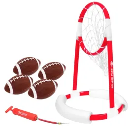gosports-splash-pass-floating-pool-football-game-includes-hoop-4-footballs