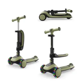 kinderkraft-halley-2-2-in-1-balance-scooter-with-seat-green-solid