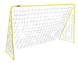 kickmaster-premier-football-goal-6ft-powder-coated-steel-yellow-6-ft