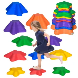 outsunny-11-pcs-stepping-stones-kids-non-slip-obstacle-40-5-x-x-20cm